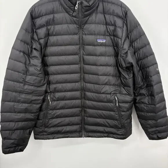 Patagonia Down Sweater Jacket Mens XLarge Insulated Goose Puffer Windproof Flaw - Picture 5 of 10